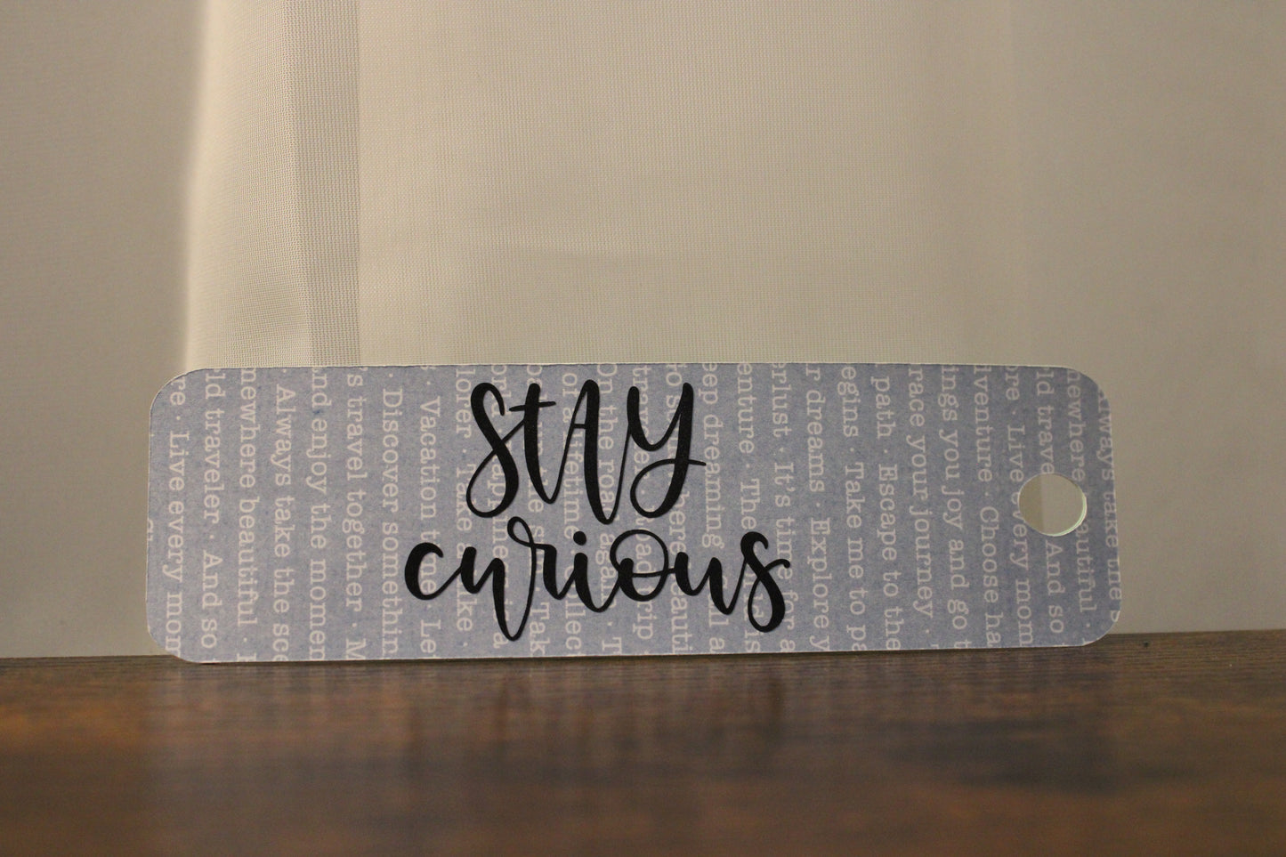 Cardstock Bookmark