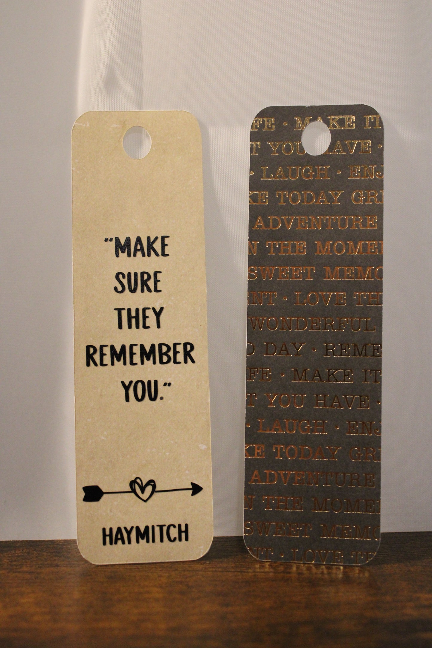 Cardstock Bookmark *2 Pack*