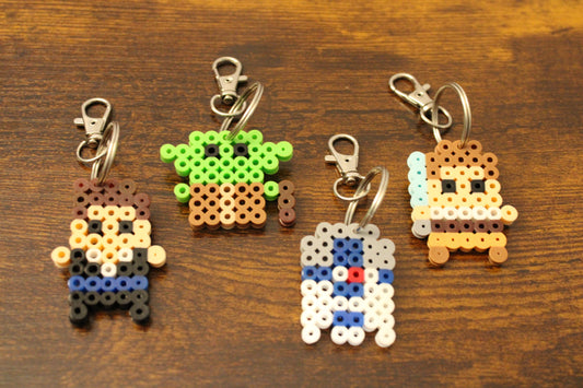 Star Wars Perler Bead Keychains *4 Pack*