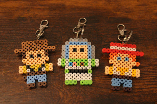 Toy Story Perler Bead Keychains *3 Pack*