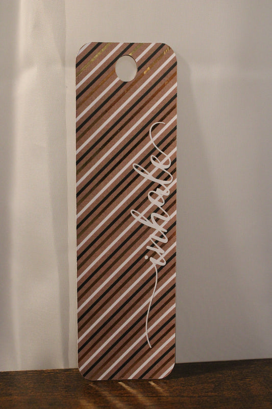 Cardstock Bookmark *Double-Sided*